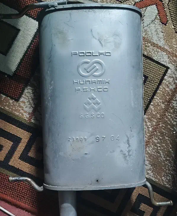 منبع اگزوز چراغ عقب کفی تیبا|قطعات یدکی و لوازم جانبی|اصفهان, کارلادان|دیوار