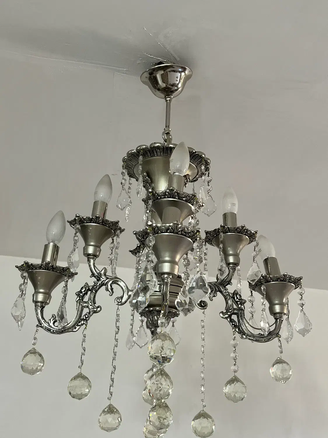 لوستر|لوستر و چراغ آویز|تبریز, |دیوار