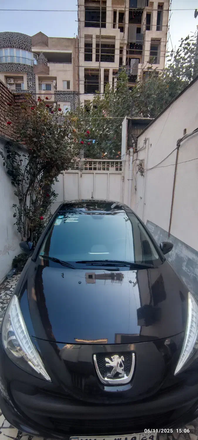 207 مشکی ارتقا مدل 1403|خودرو سواری و وانت|گنبد کاووس, |دیوار