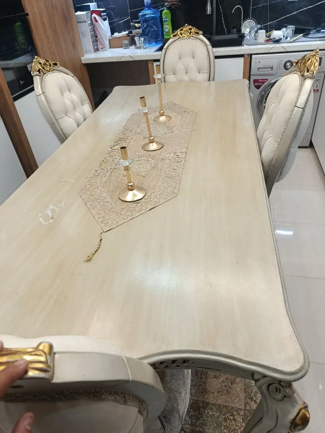 میز ناهار خوری 6 نفره|میز و صندلی غذاخوری|بندرعباس, |دیوار