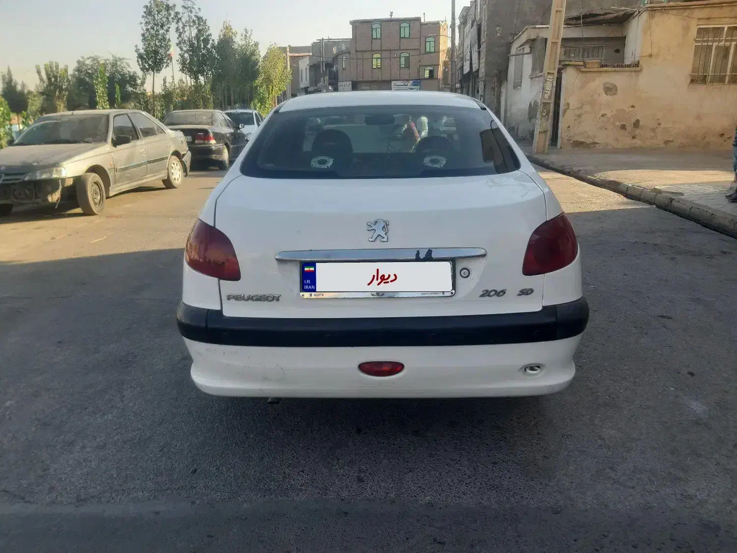 206 SD مدل 88 دوگانه کارخانه|خودرو سواری و وانت|کرج, کیانمهر|دیوار