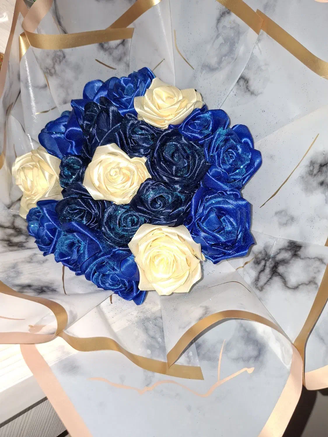 دسته گل ابی|گل مصنوعی|کرج, شهرک سهرابیه|دیوار