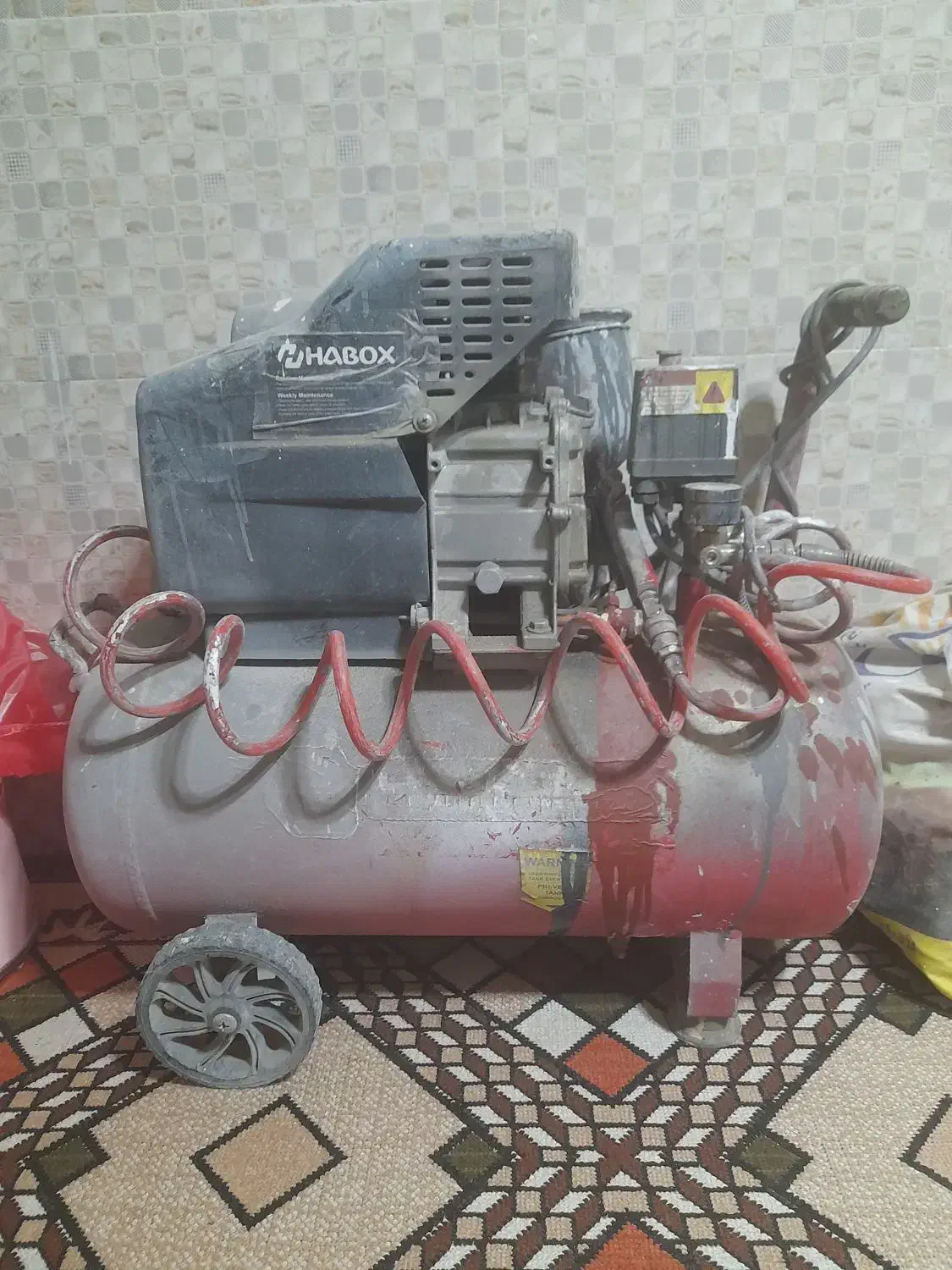 پمپ باد پنجالیتری|ابزارآلات|عنبرآباد, |دیوار