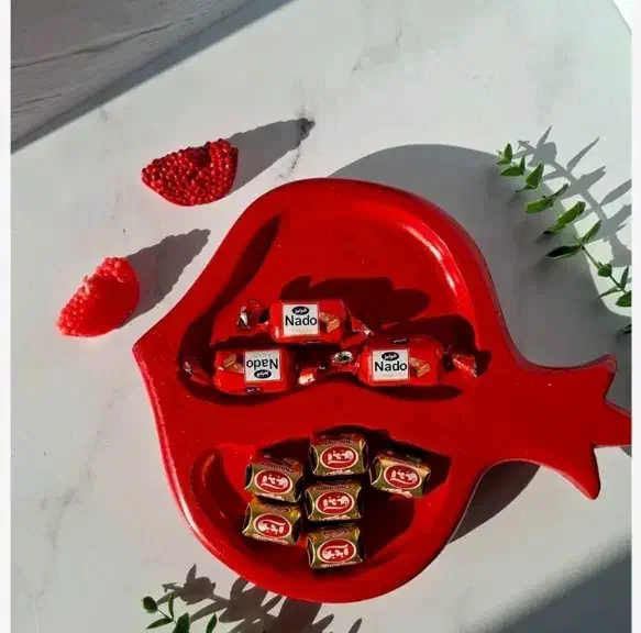 اردوخوری طرح انار شب یلدا ۱۲۰ تومان مدل بیشتر پیام|اسباببازی|تاکستان, |دیوار