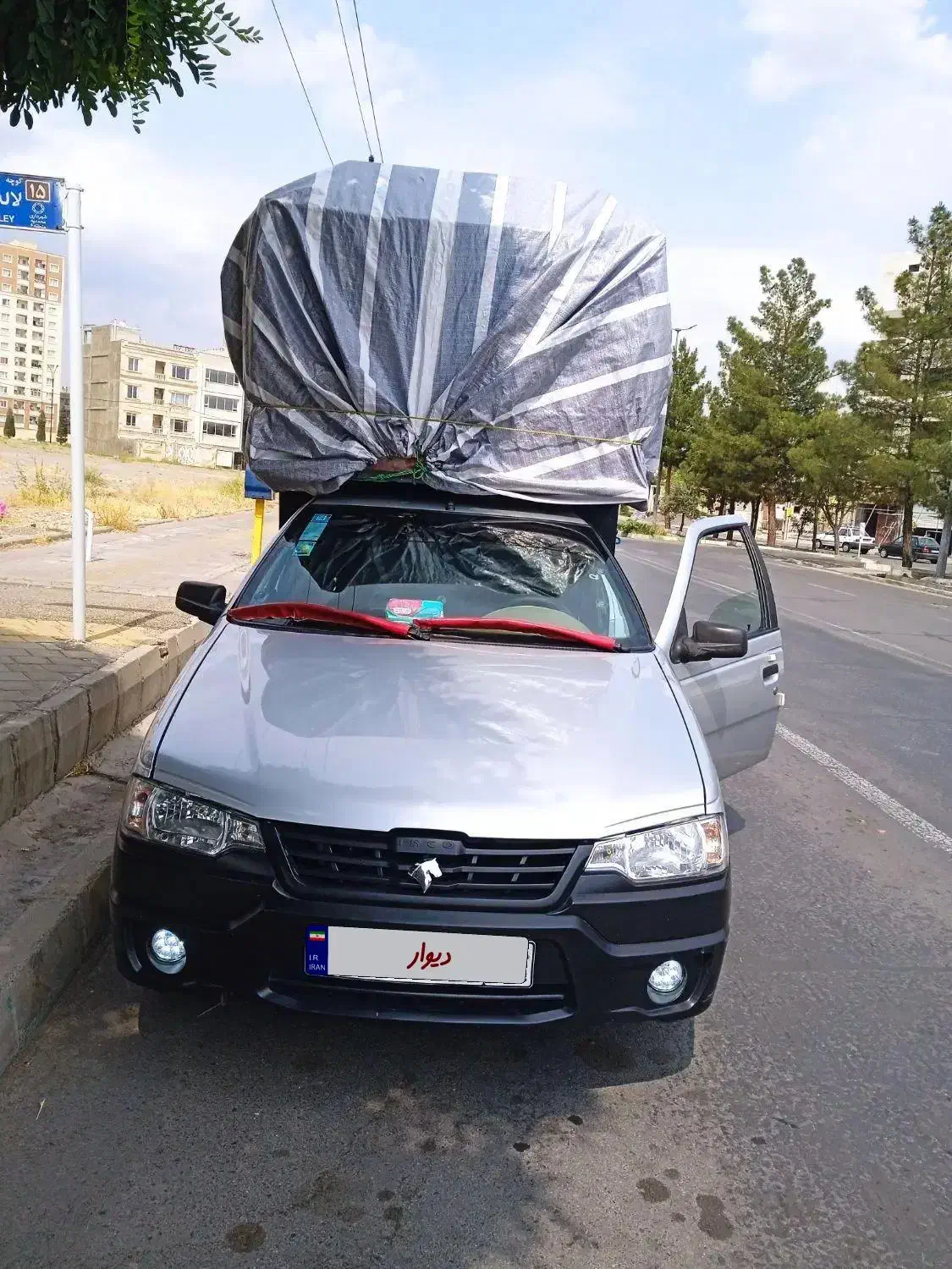 وانت آریسان 2 مدل 402 آمادقراد شرکتهای|خودرو سواری و وانت|محمدیه-قزوین, |دیوار