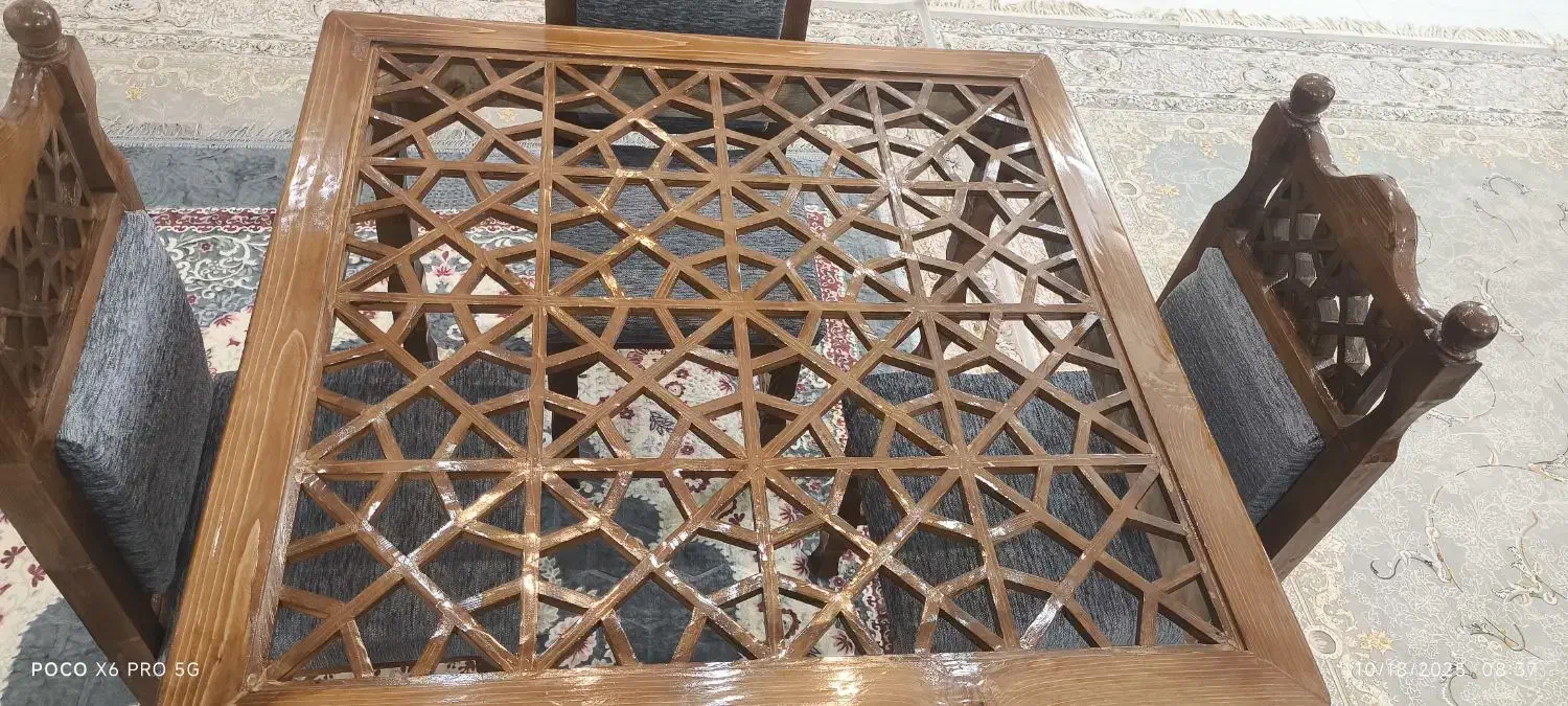 میز غذاخوری گره چینی|میز و صندلی غذاخوری|فسا, |دیوار