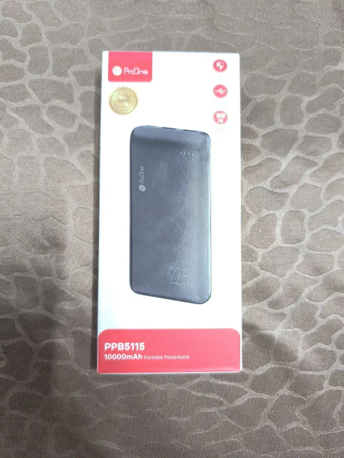 پاوربانک پرووان مدل PROONE PPB5114 10000mAh مشکی|لوازم جانبی موبایل و تبلت|اصفهان, ارغوانیه|دیوار