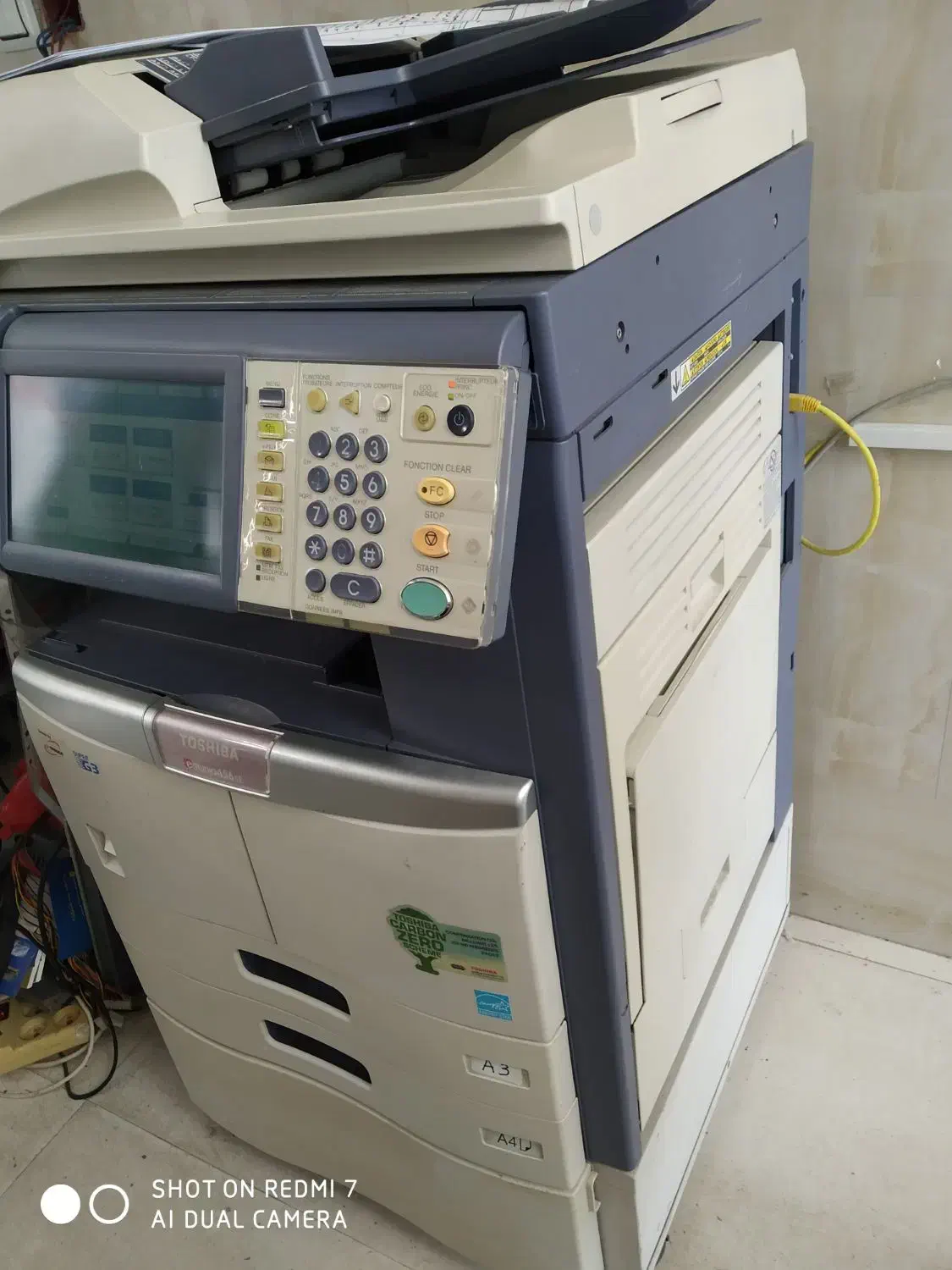 دستگاه کپی کم مصرف توشیبا مدل 456SE بسیار کم کار|پرینتر، اسکنر، کپی، فکس|آمل, |دیوار