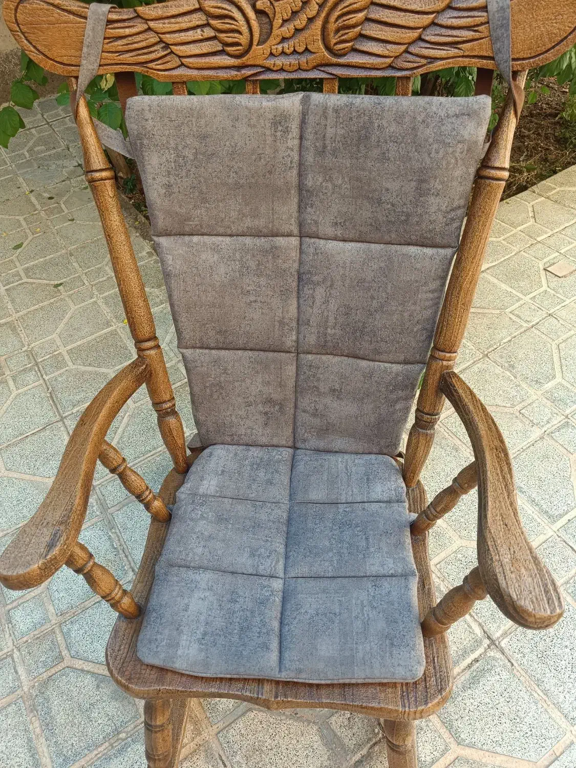 معاوضه صندلی راک نو سفارشی چوب راش سنپلاس کردم‌|صندلی و نیمکت|شاندیز, |دیوار