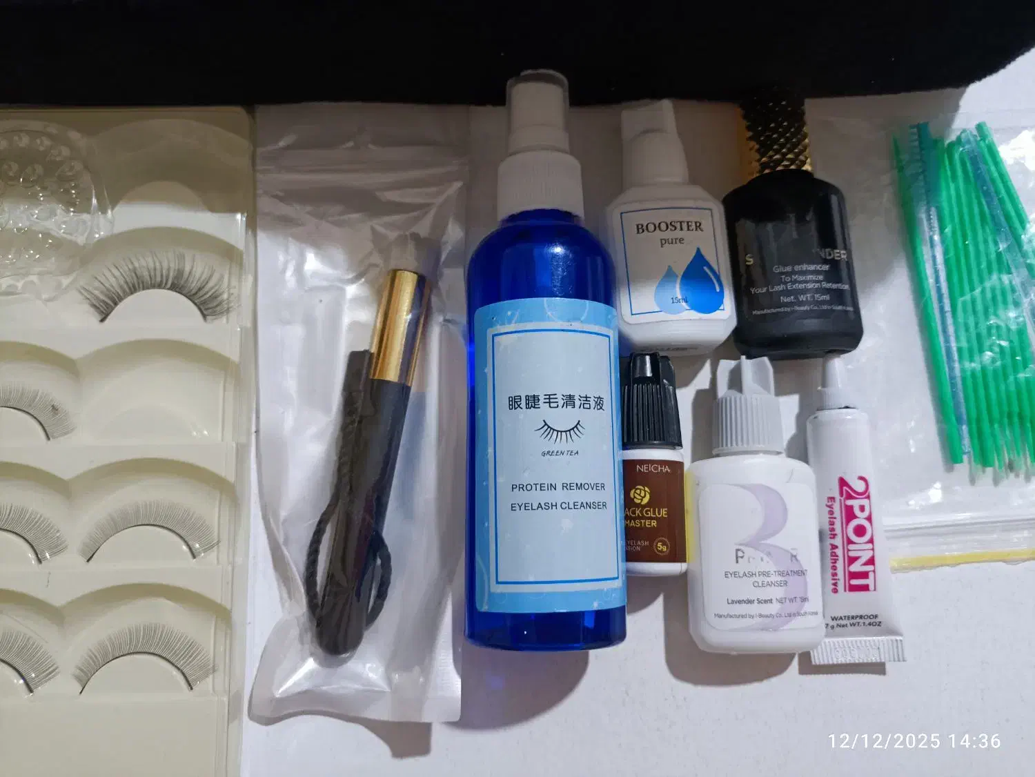 وسایل اکستنشن مژه به همراه آموزش رایگان|آرایشی، بهداشتی، درمانی|شیراز, کوشک میدان|دیوار