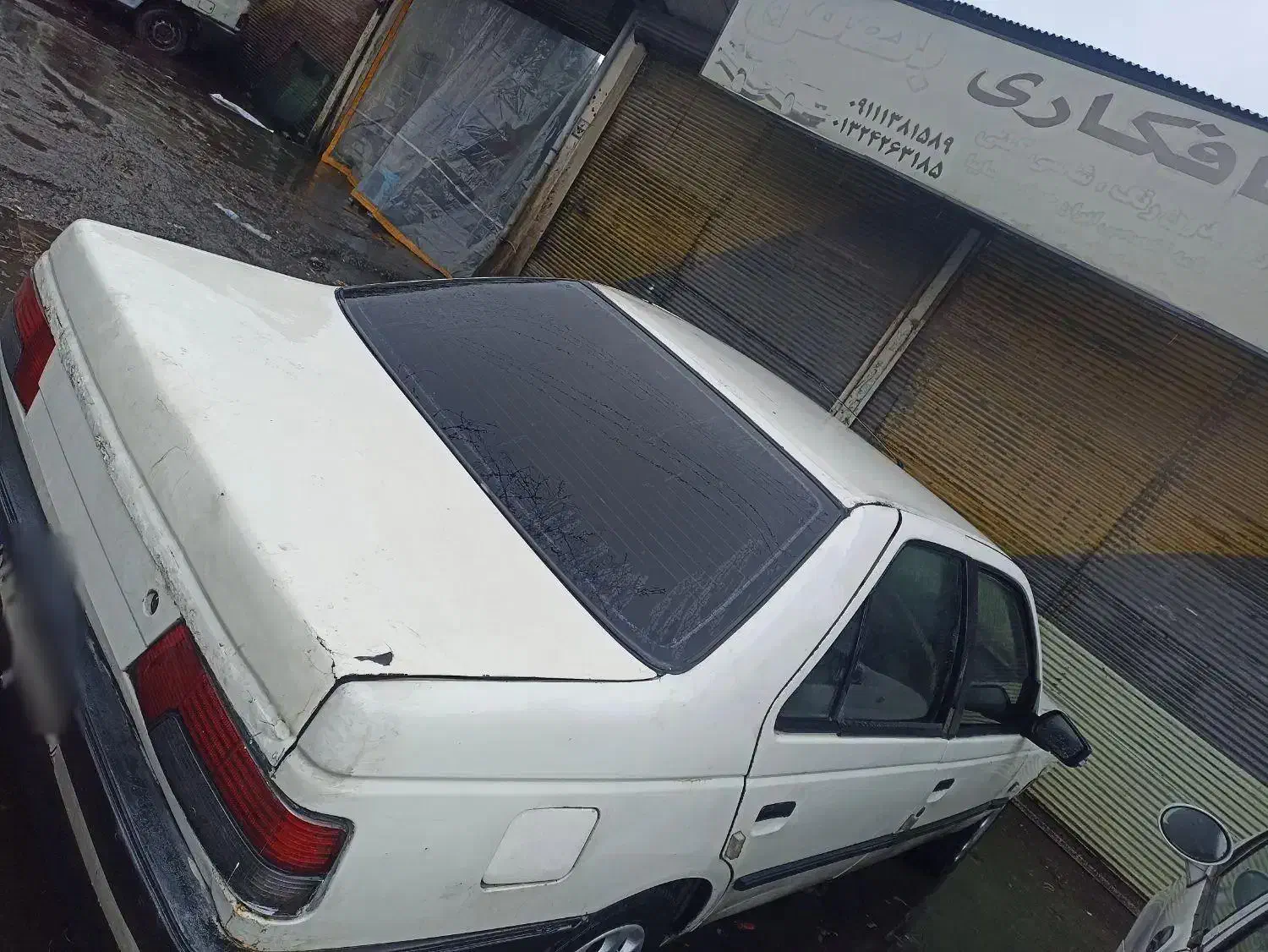 اردی مدل 83 سفید ماشین کمی کاردار است|خودرو سواری و وانت|رشت, حومه رشت|دیوار