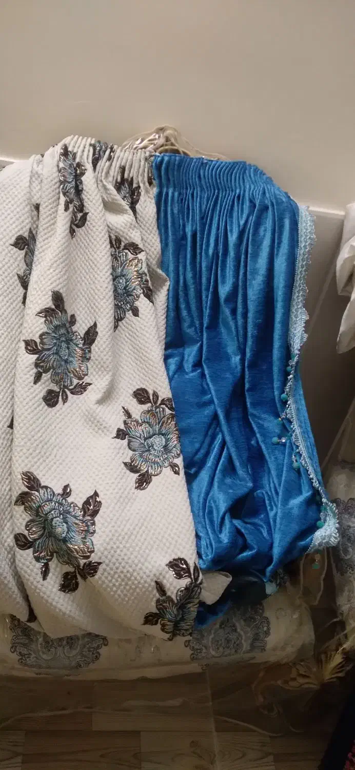 پرده حریر|پرده، رانر، رومیزی|چهاردانگه (تهران), |دیوار