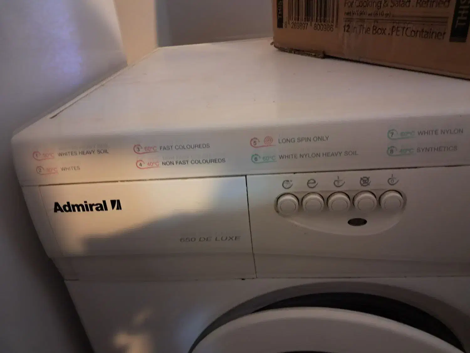 ماشین لباسشویی ۵کیلویی ادمیرال|ماشین لباسشویی و خشککن لباس|تهران, چیتگر شمالی|دیوار