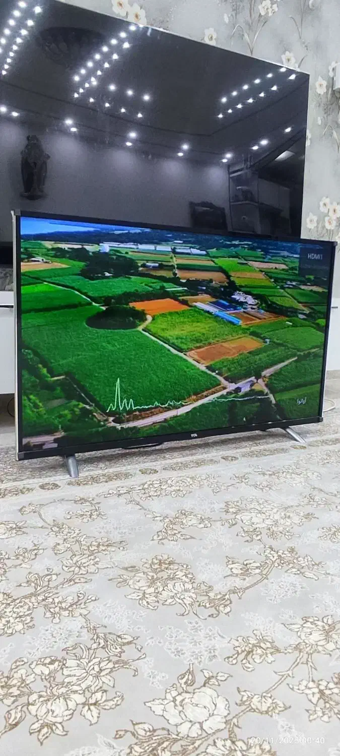 تلویزیون تی سی ال 43 اینچ هوشمند|تلویزیون و پروژکتور|سنندج, |دیوار