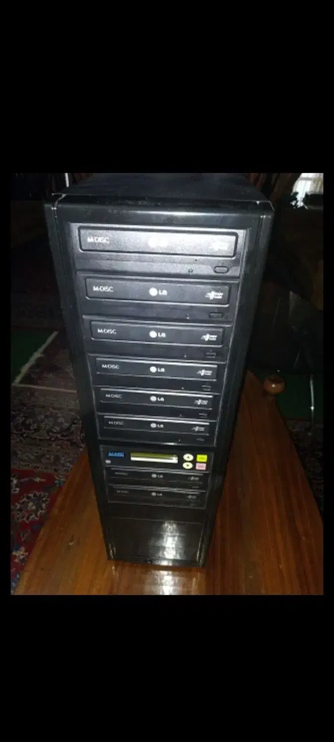 داپلیکیتور ۱ به ۱۱ دی وی دی رایتر + ۳ پک دی وی دی|قطعات و لوازم جانبی رایانه|تهران, دربند|دیوار