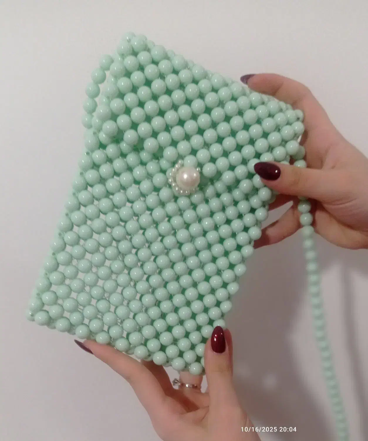 کیف گوشی مرواریدی|کیف، کفش، کمربند|کنگاور, |دیوار