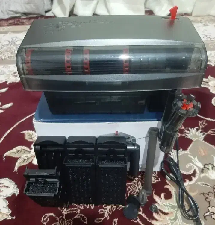 نور ۱متری آکوا فیلتر بزرگ واتربر آکواریوم ۱۲۰سانتی|ماهی|مشهد, کوشش|دیوار