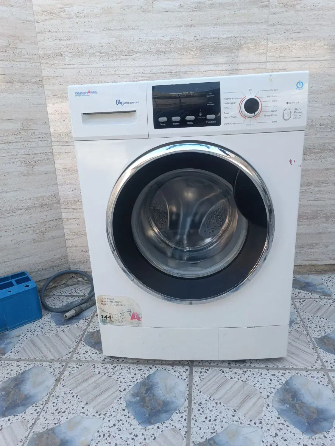 فروش لباسشوی پاکشوما 8 کیلوی|ماشین لباسشویی و خشککن لباس|اهواز, علی آباد|دیوار