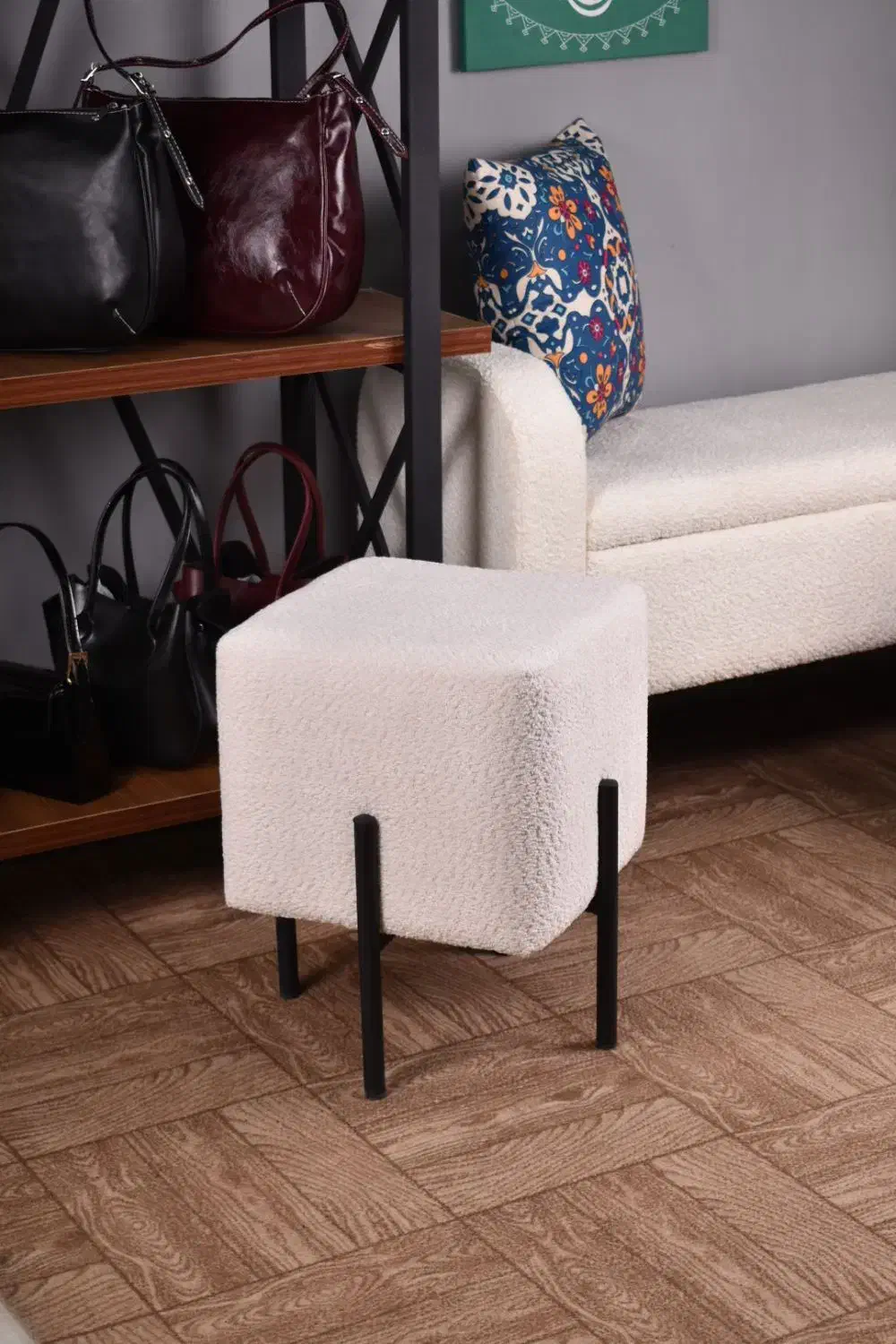 فروش انواع پاف تک و دو و سه نفره|صندلی و نیمکت|چهاردانگه (تهران), |دیوار