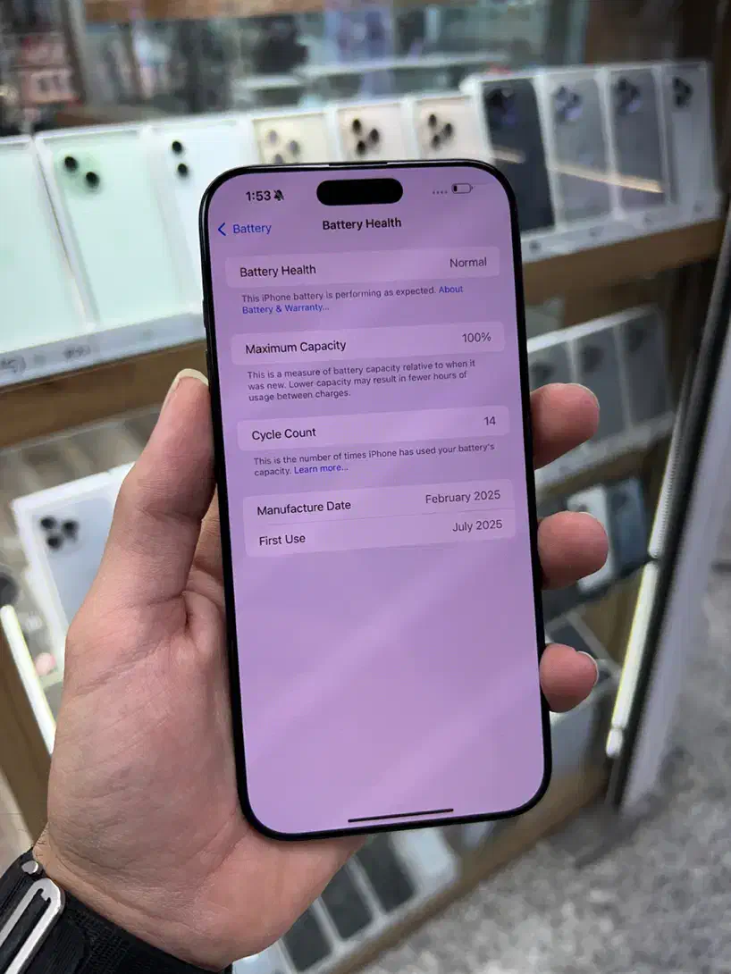 16 pro max 256 cycle 14|موبایل|کرج, عظیمیه|دیوار