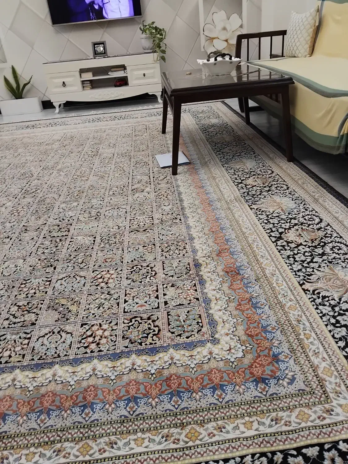 فرش ماشینی ۱۲متری|فرش|ری, اقدسیه|دیوار