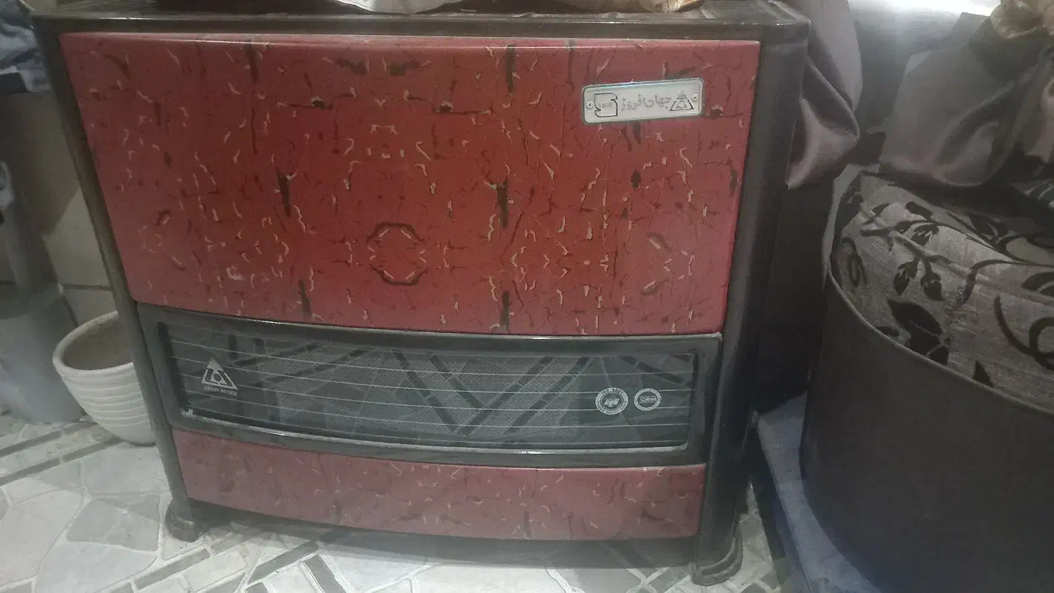 بخاری گازی ۱۲۰۰۰ جهان افروز|بخاری، هیتر، شومینه|شلمان, |دیوار