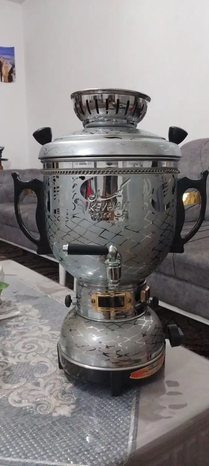 سماور گازی ۶ لیتری|سماور، چایساز، قهوهساز|باغستان, |دیوار