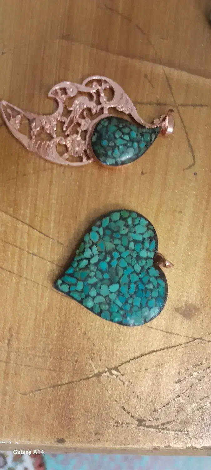 پلاک گردنبند فیروزه کوبی|بدلیجات|اصفهان, جلفا|دیوار