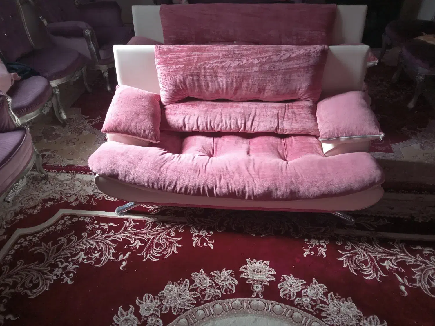 مبل راحتی ۷نفره|مبلمان خانگی و میز عسلی|بیرجند, |دیوار