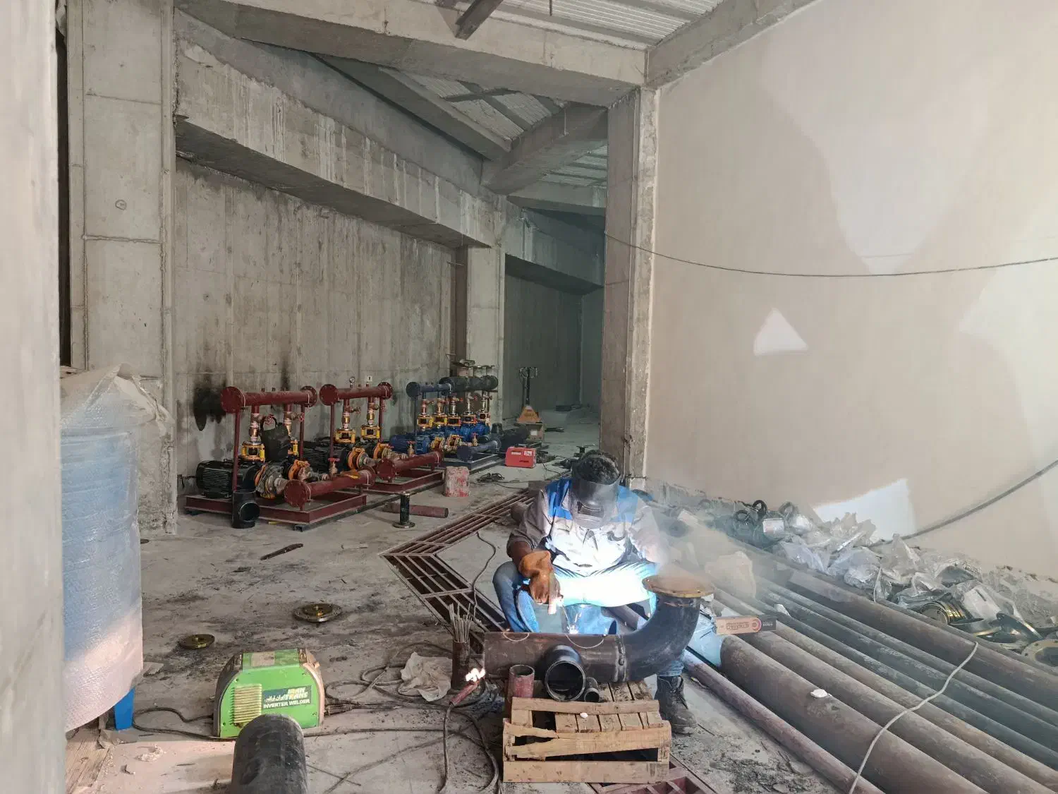 اجرای صفر تا صد تاسیسات موتورخانه وچیلر|خدمات پیشه و مهارت|یزد, |دیوار