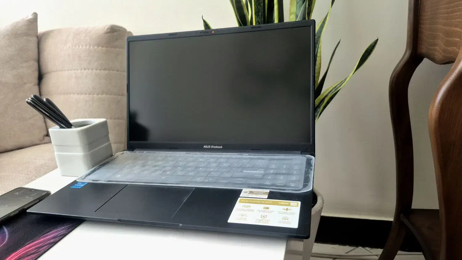 Asus vivo Corei3 1315u یکسال گارانتی|رایانه همراه|قم, پردیسان|دیوار