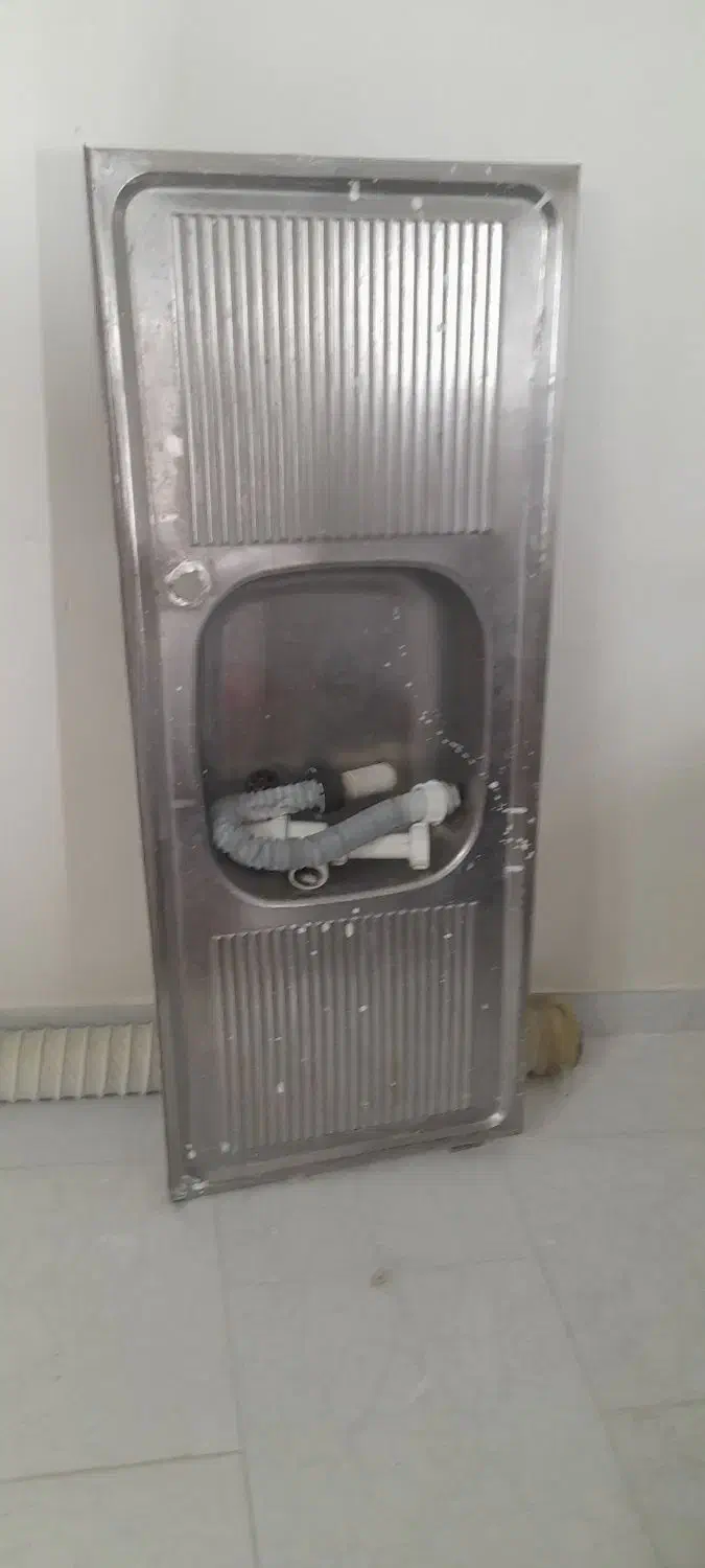 سینگ ظرف شوی تک|آب‌چکان و نظم‌دهنده ظروف|زنجان, |دیوار