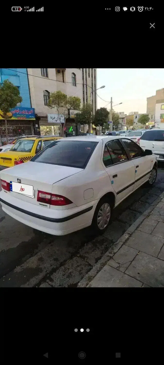 سمند ای اف سون دوگانه شرکتی|خودرو سواری و وانت|ملایر, |دیوار