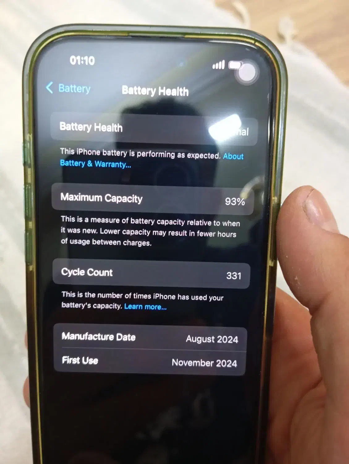 iPhone 16 normal 128|موبایل|تهران, اسکندری|دیوار