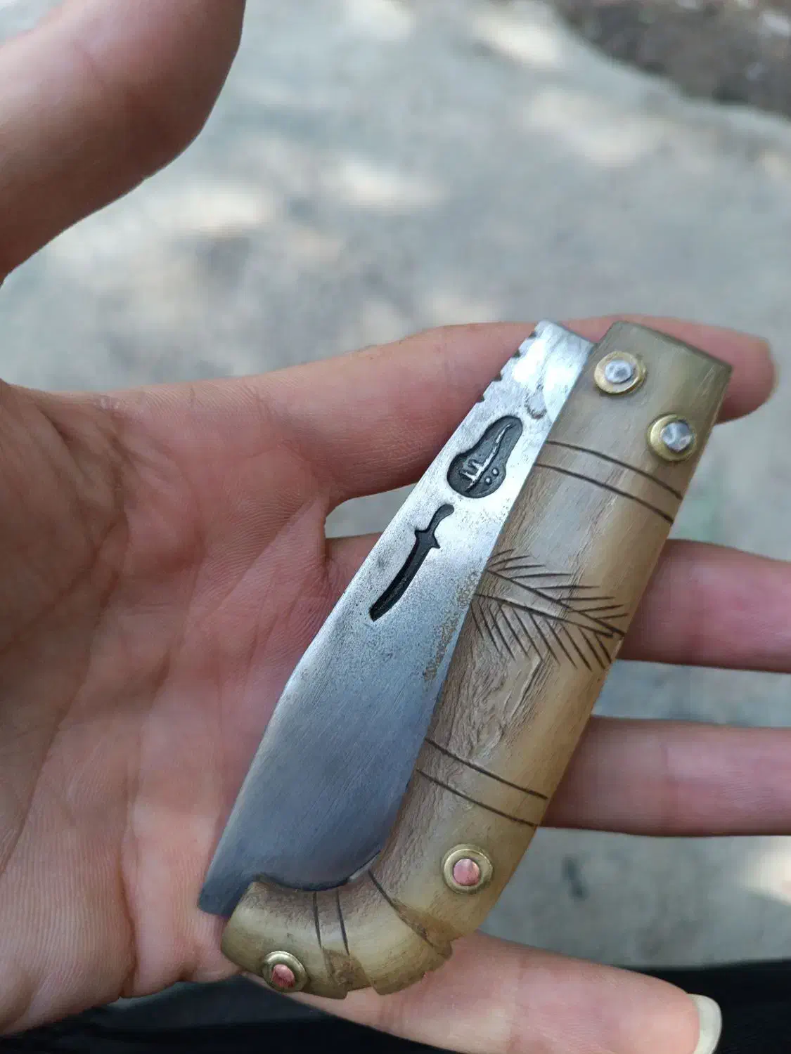 چاقو قدیمی|کلکسیون اشیاء عتیقه|کرمانشاه, |دیوار