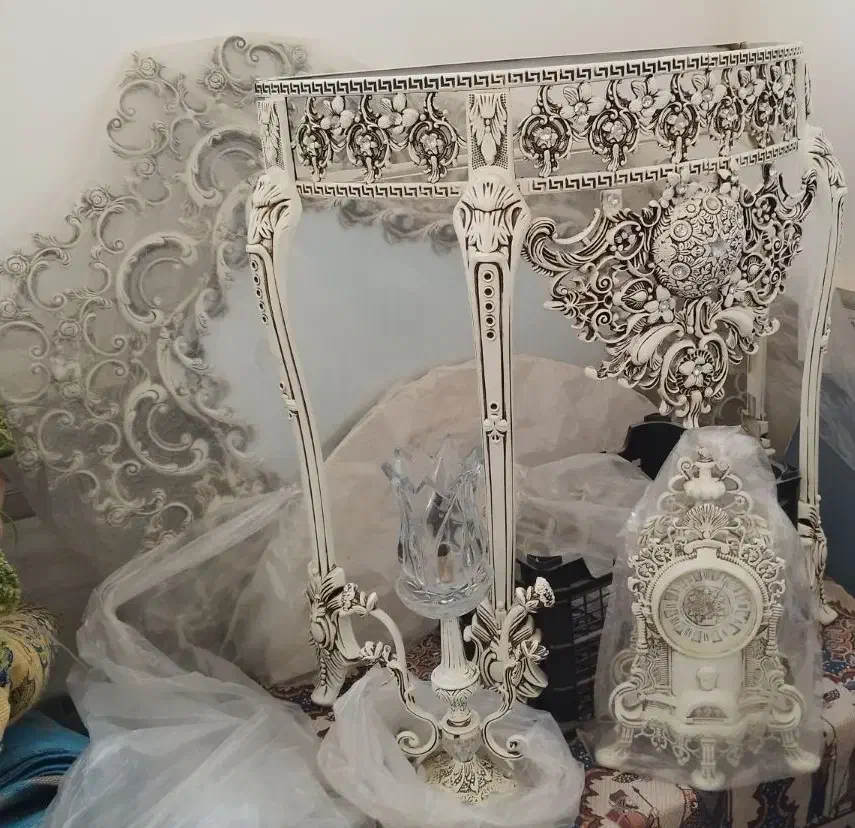 آینه شمعدان نو نو|مبلمان خانگی و میز عسلی|قیدار, |دیوار