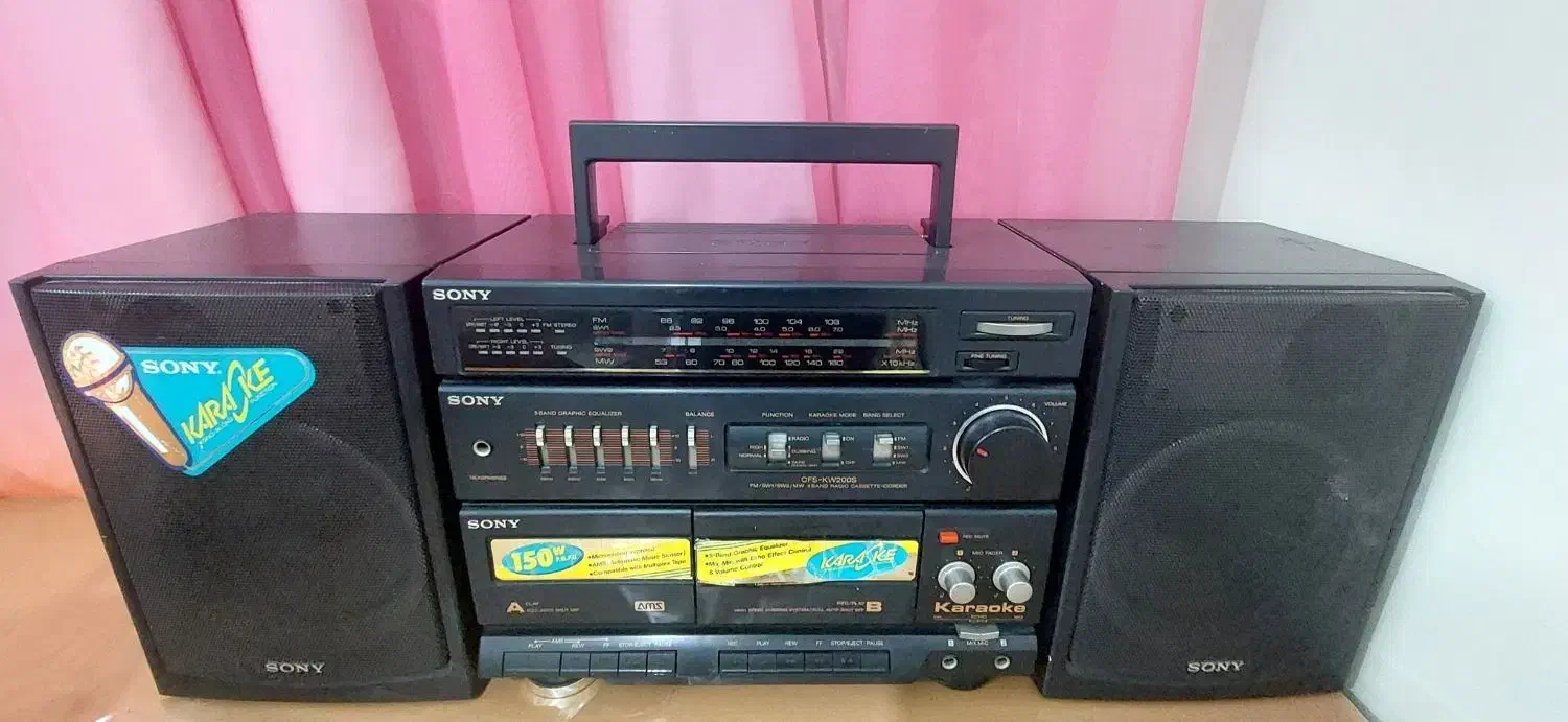 *رادیو ظبط سونی ژاپنی*نوستالژی. دهه ۶۰.کلکسیونی|کلکسیون اشیاء عتیقه|اهواز, ۲۴ متری|دیوار