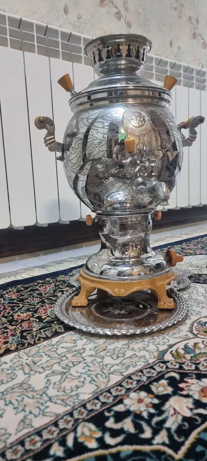 سماور گازی|سماور، چای‌ساز، قهوه‌ساز|خمینی‌شهر, |دیوار