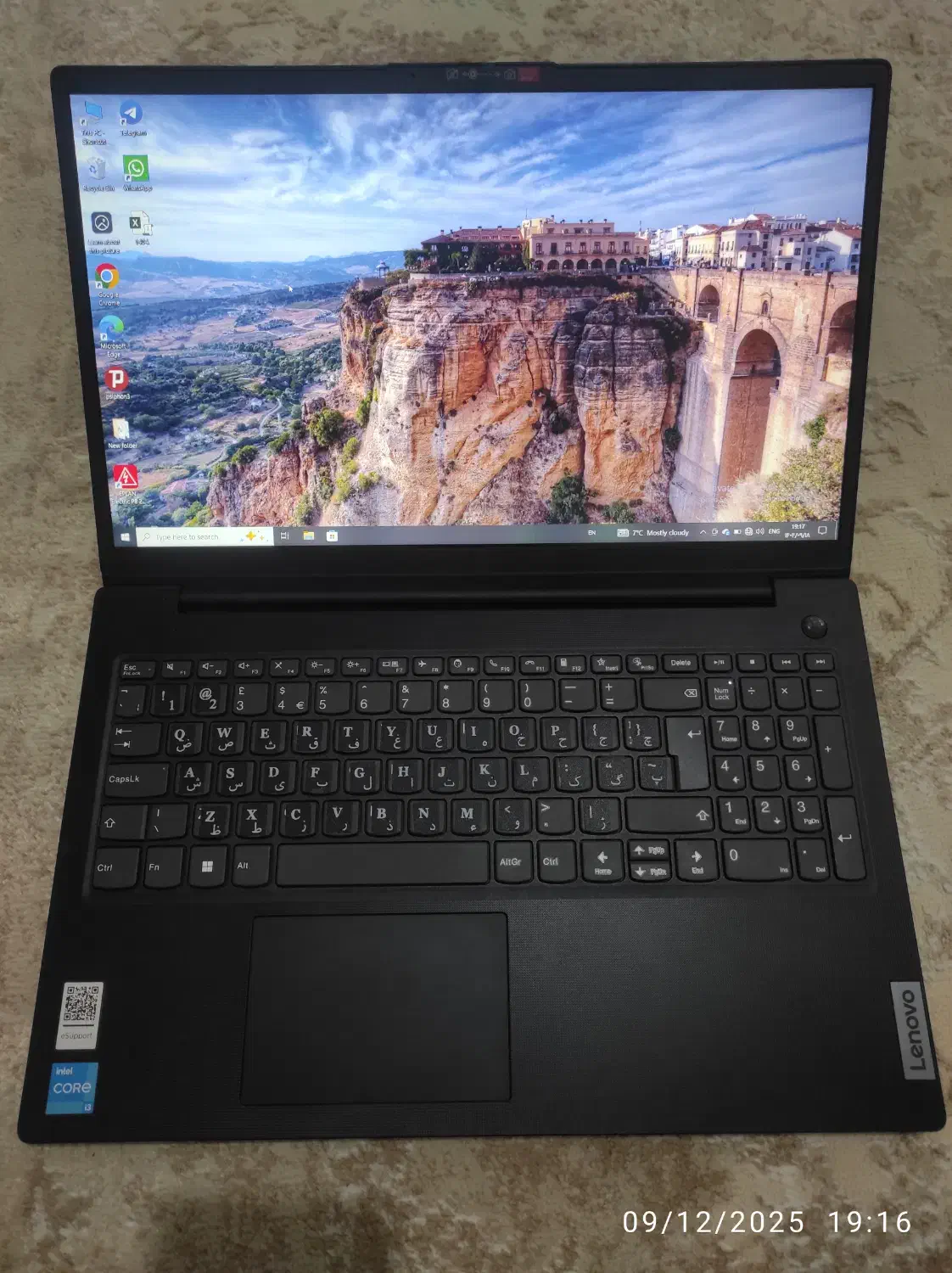 لپ تاپ لنوو Lenovo v15 i3|رایانه همراه|نظرآباد, مصطفی آباد|دیوار