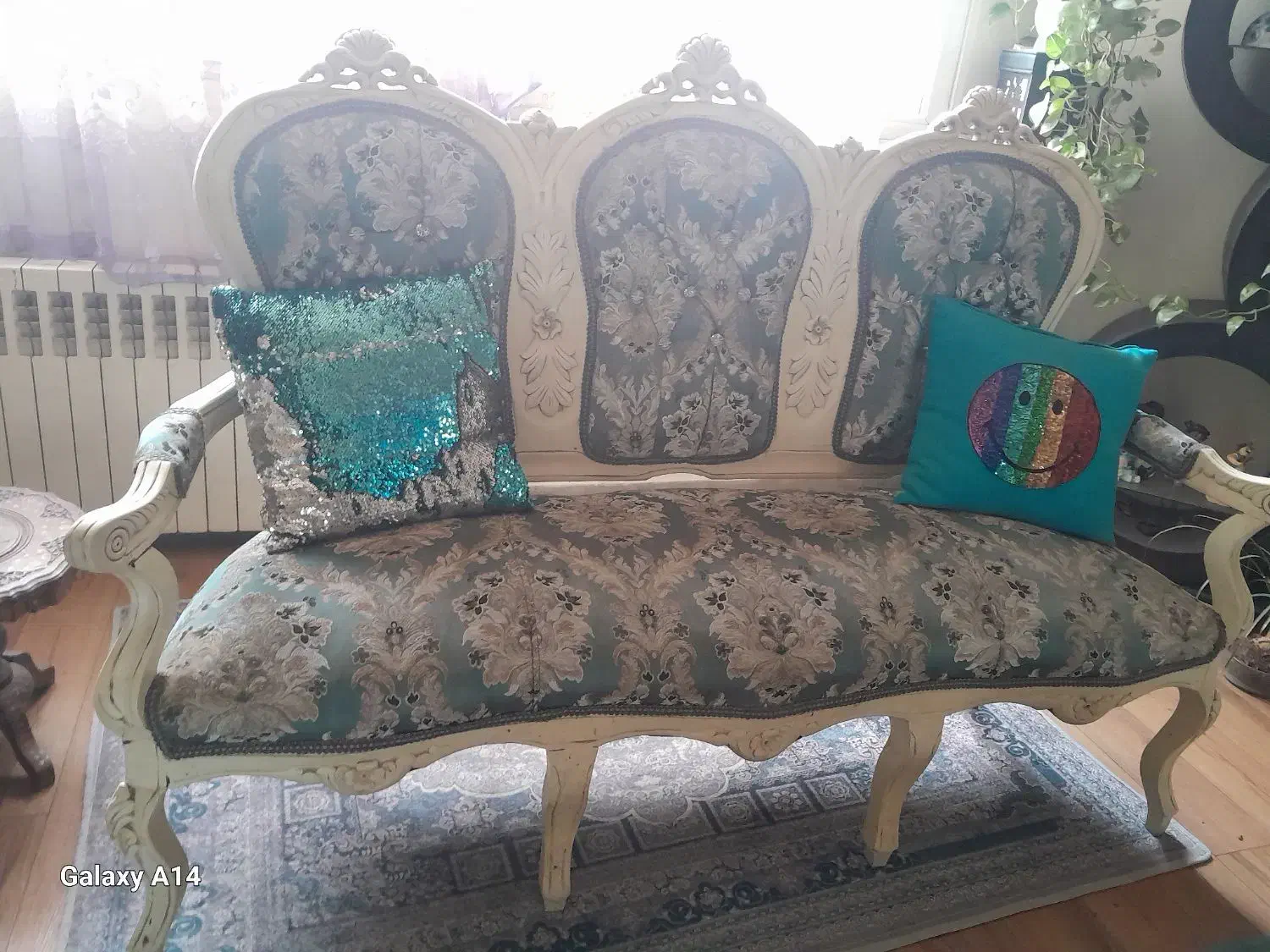 فروش مبلمان استیل ۹ نفره|مبلمان خانگی و میز عسلی|تهران, مجیدیه|دیوار