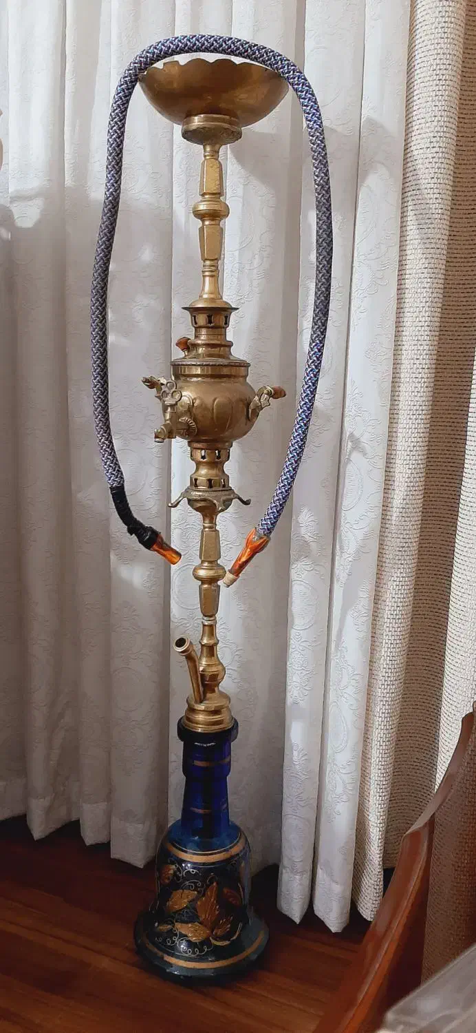 قلیون سماوری برنج|صنایع دستی و سایر لوازم تزئینی|ری, جوانمرد قصاب|دیوار