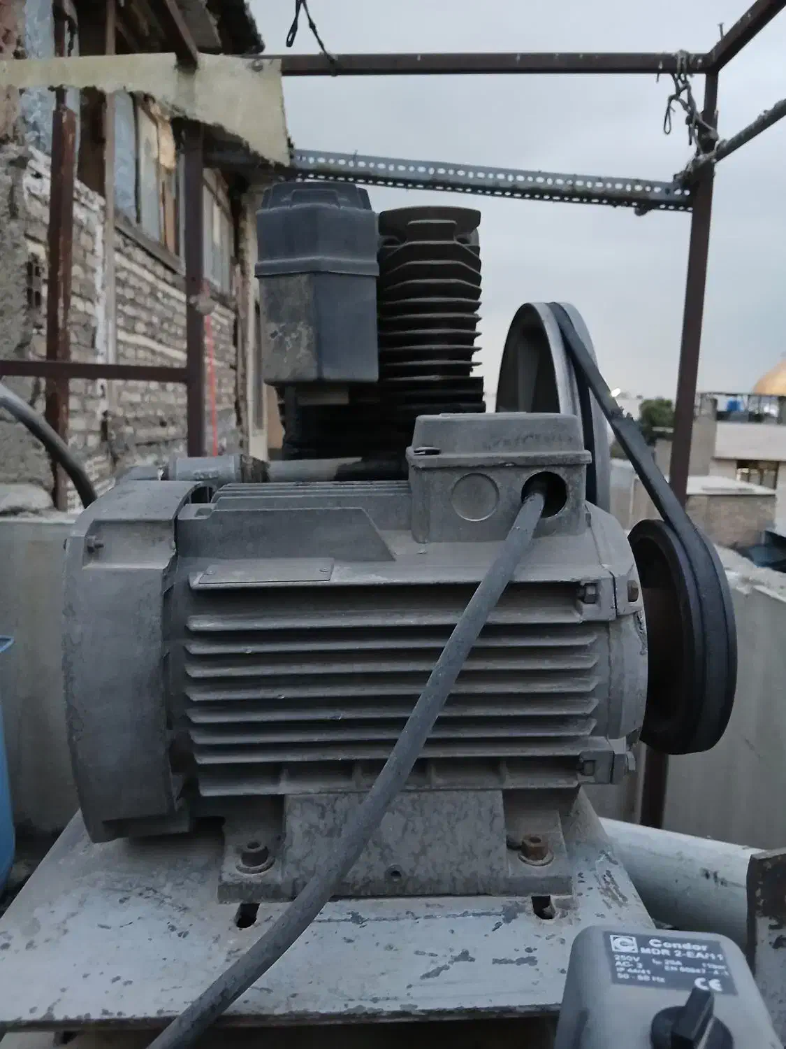 کمپرسور با مخزن ۳۵۰ و موتور ۵۰۰ لیتری fini|ابزارآلات|تهران, بازار|دیوار