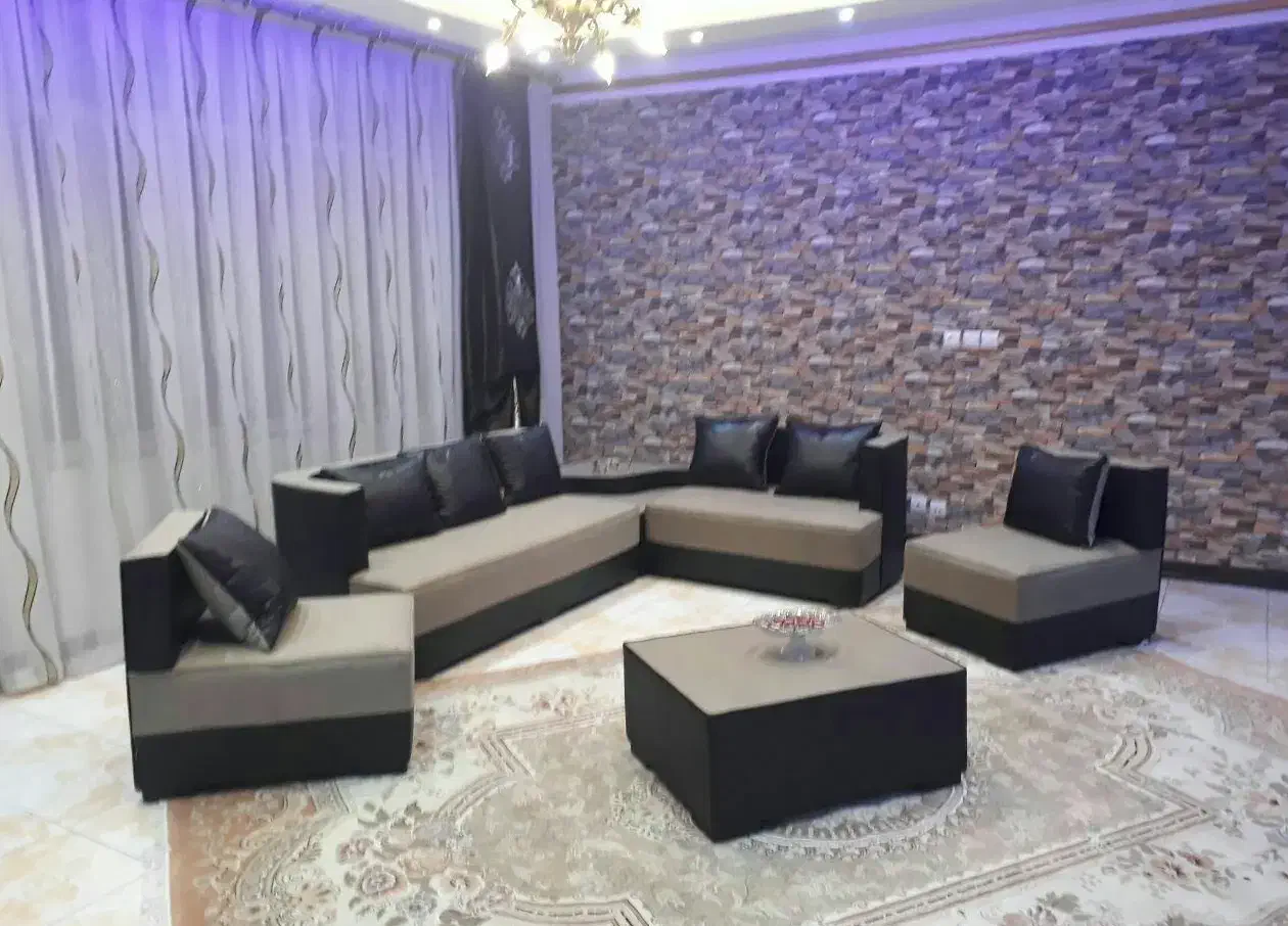 مبل راحتی ال   با جذابیت و طرحی دلنشین|مبلمان خانگی و میز عسلی|تهران, شهرک شریفی|دیوار