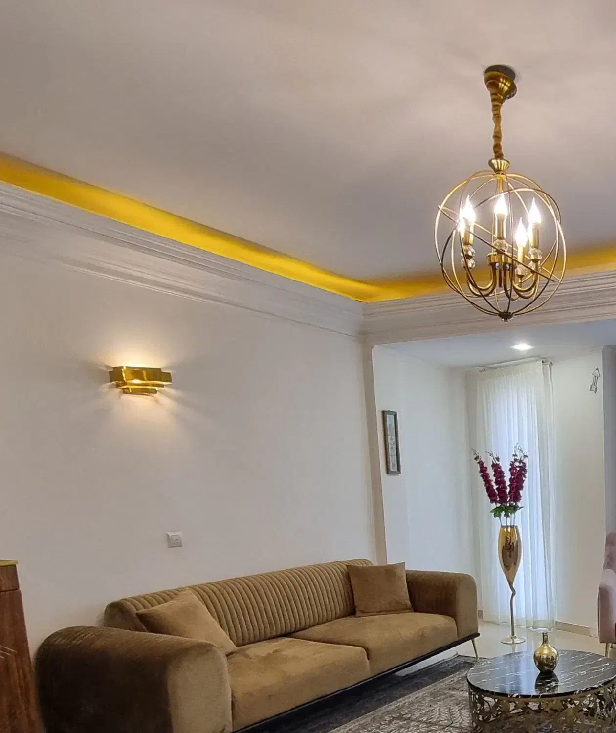 لوستر|لوستر و چراغ آویز|کیش, |دیوار