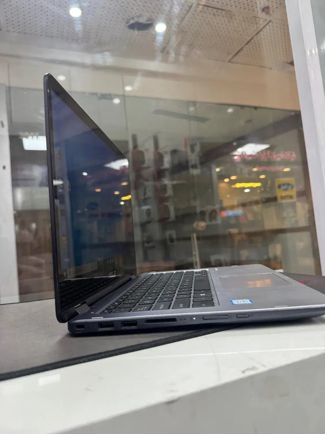 لپتاپ Asus لمسی ۳۶۰درجه نسل۸ پردازندهi5 درحد نو|رایانه همراه|تهران, دزاشیب|دیوار