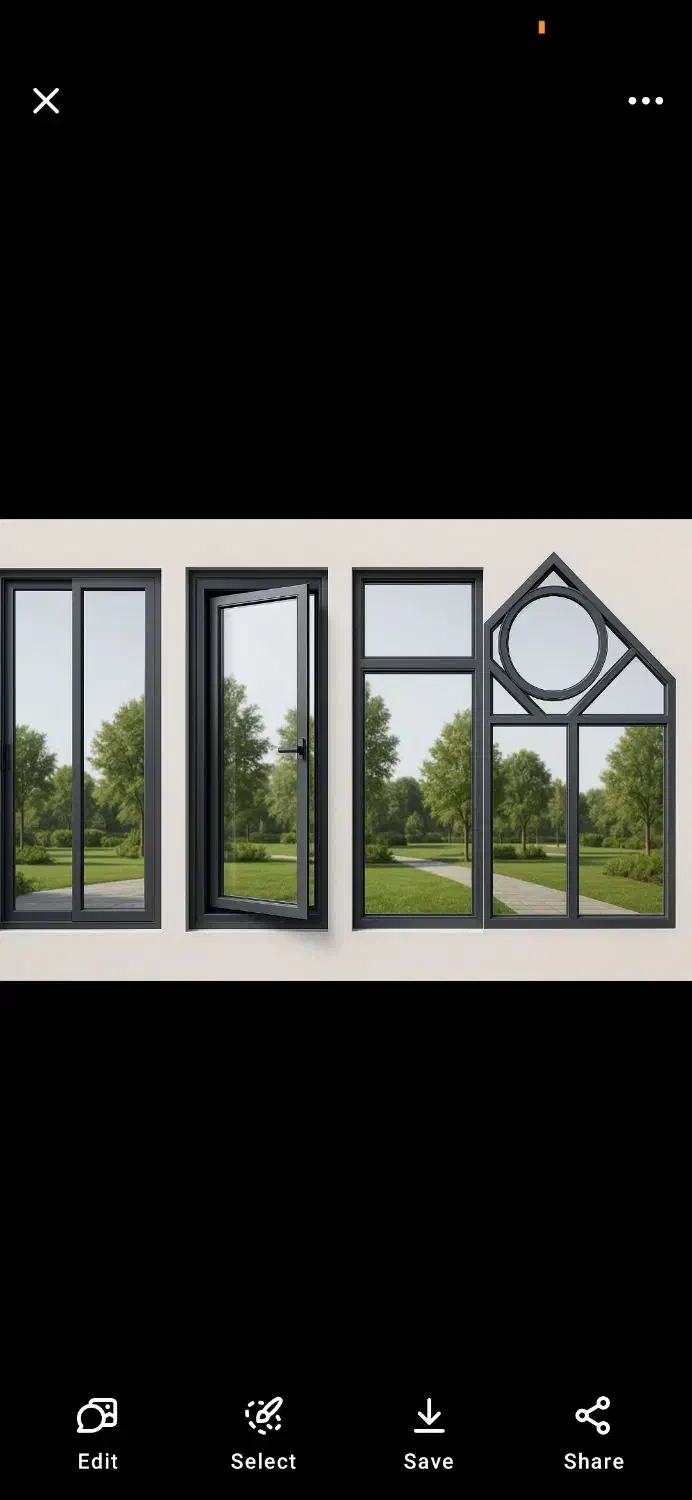 تولید و نصب درب و پنجره‌های آلومینیوم و upvc|خدمات پیشه و مهارت|شیراز, ارم|دیوار