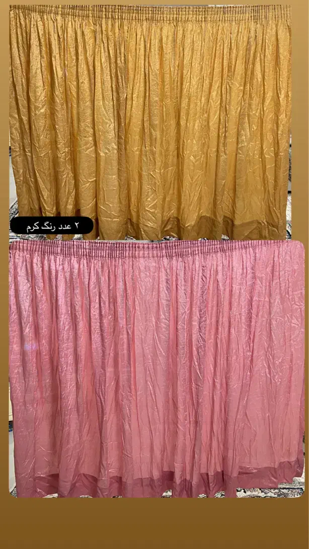 پرده ۳عدد|پرده، رانر، رومیزی|شفت, |دیوار