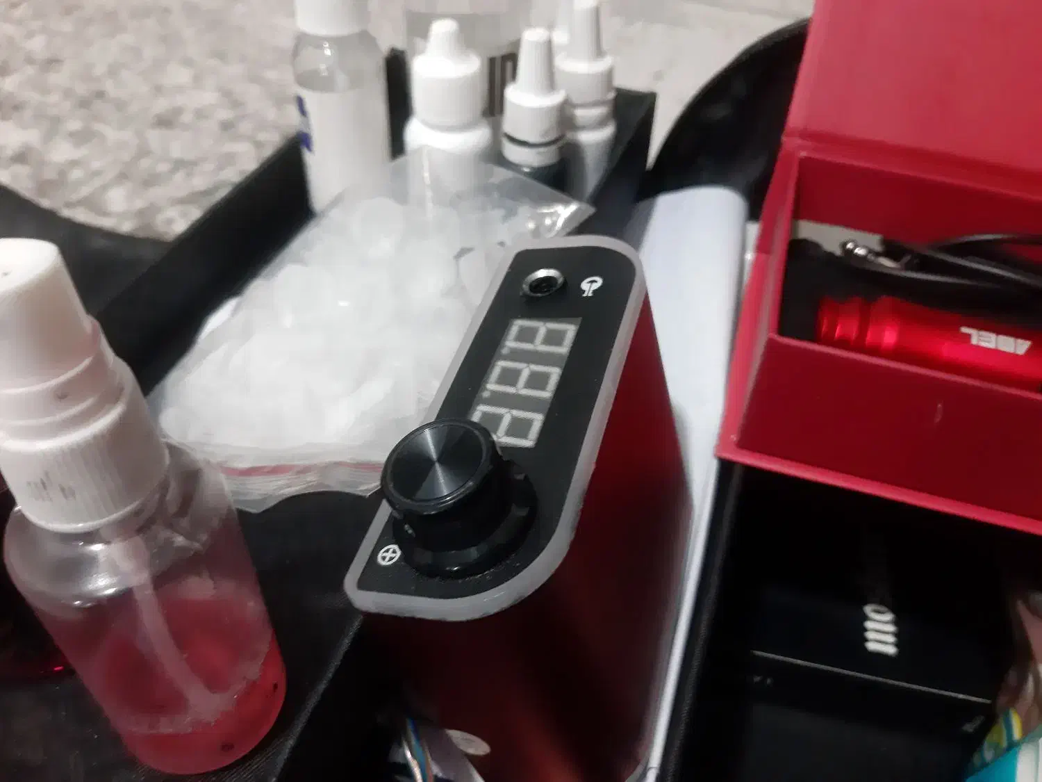 لوازم تتو بدن با کلیه لوازم با کیف طبقاتی|آرایشی، بهداشتی، درمانی|ساوه, |دیوار