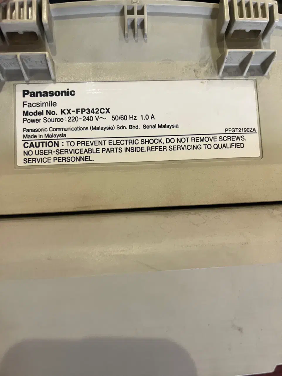 فکس پاناسونیک kx-fp342cx|پرینتر، اسکنر، کپی، فکس|تهران, نیلوفر|دیوار