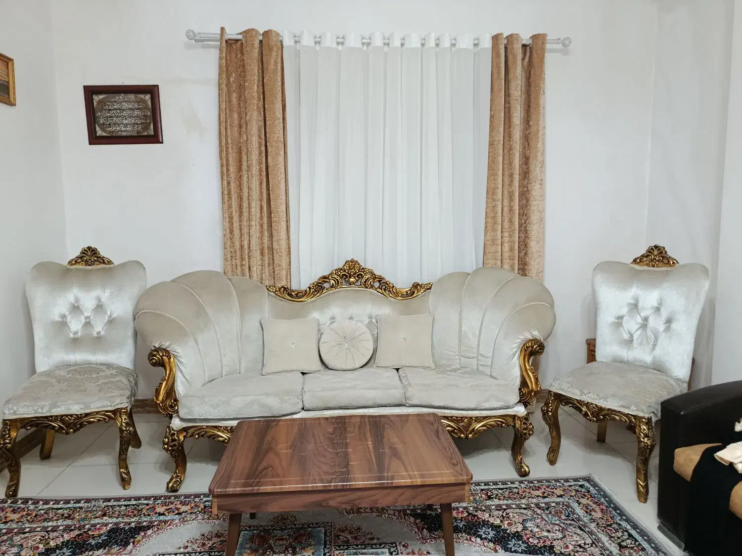 مبل سلطنتی|مبلمان خانگی و میز عسلی|خشکبیجار, |دیوار